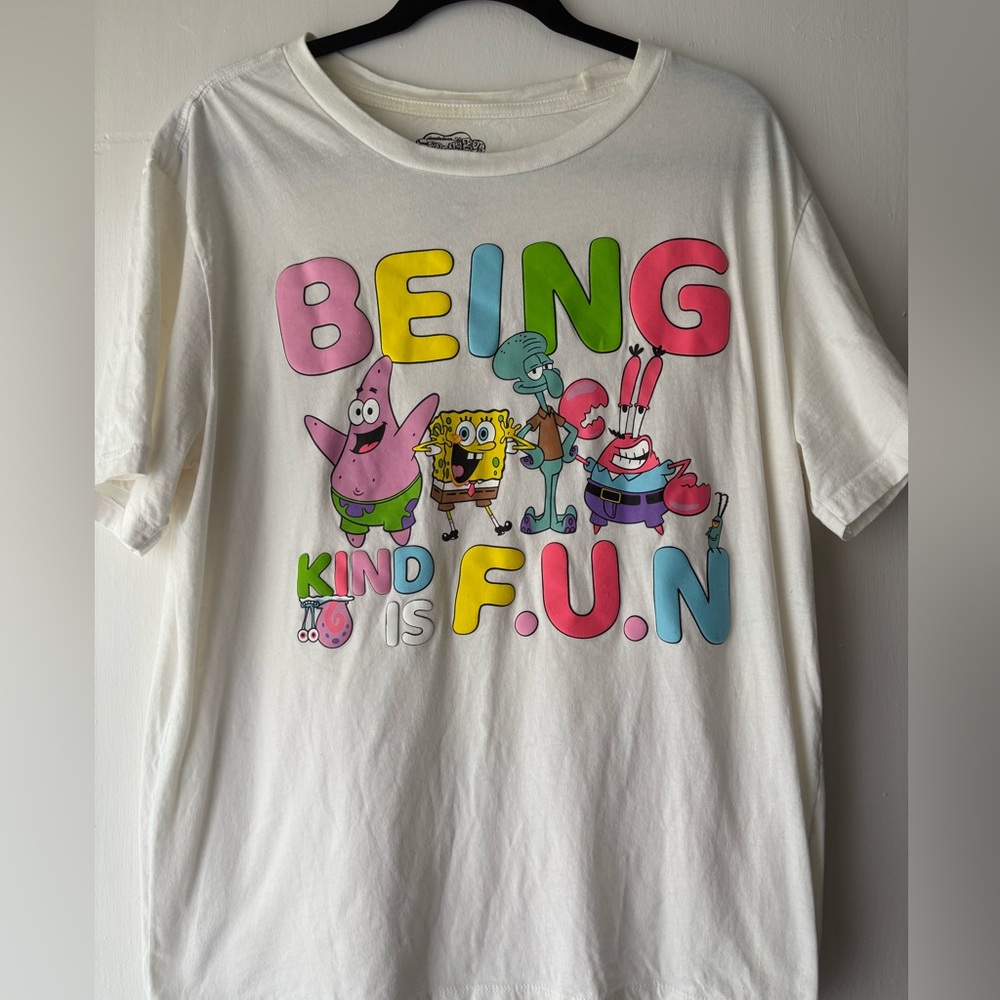 Nickelodeon SpongeBob & Friends Kids T-Shirt - White